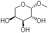 CAS 登录号：3945-28-6, 甲基 alpha-L-阿拉伯吡喃糖苷