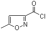 structure of CAS# 39499-34-8, 5-甲基异恶唑-3-甲酰氯
