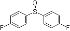 CAS # 395-25-5, 4,4'-Difluorodiphenyl sulfoxide, Bis(4-fluorophenyl) sulfoxide, Bis(p-fluorophenyl) sulfoxide