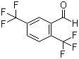structure of CAS# 395-64-2, 2,5-Bis(trifluoromethyl)benzaldehyde