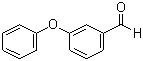 间苯氧基苯甲醛分子结构 (CAS 39515-51-0)