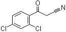 structure of CAS# 39528-61-5, 2,4-二氯苯甲酰基乙腈