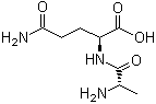structure of CAS# 39537-23-0, L-丙氨酰-L-谷氨酰胺