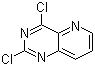 structure of CAS# 39551-54-7, 2,4-二氯吡啶并[3,2-d]嘧啶