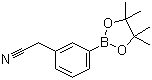 structure of CAS# 396131-82-1, 3-氰基甲基苯硼酸频哪醇酯