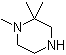 1,2,2-三甲基哌嗪分子结构 (CAS 396133-32-7)