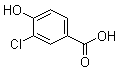 structure of CAS# 3964-58-7, 3-Chloro-4-hydroxybenzoic acid