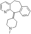 structure of CAS# 3964-81-6, 6,11-二氢-11-(1-甲基-4-哌啶亚基)-5H-苯并[5,6]环庚烷并[1,2-b]吡啶
