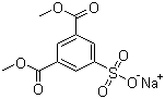 structure of CAS# 3965-55-7, 1,3-苯二甲酸二甲酯-5-磺酸钠