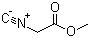 structure of CAS# 39687-95-1, Methyl isocyanoacetate