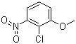 structure of CAS# 3970-39-6, 2-氯-3-硝基苯甲醚