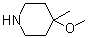 CAS 登录号：3970-72-7, 4-甲氧基-4-甲基哌啶