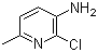structure of CAS# 39745-40-9, 2-氯-3-氨基-6-甲基吡啶