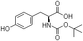 structure of CAS# 3978-80-1, Boc-L-Tyrosine