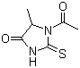 CAS # 39806-38-7, 1-Acetyl-5-methyl-2-thioxo-4-imidazolidinone