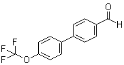 structure of CAS# 398156-35-9, 4'-(三氟甲氧基)联苯-4-甲醛