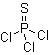 Phosphorothioic trichloride molecular structure (CAS 3982-91-0)