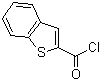 苯并[b]噻吩-2-甲酰氯分子结构 (CAS 39827-11-7)