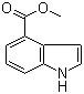 structure of CAS# 39830-66-5, Methyl indole-4-carboxylate