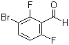 3-溴-2,6-二氟苯甲醛分子结构 (CAS 398456-82-1)