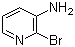 2-溴-3-氨基吡啶分子结构 (CAS 39856-58-1)