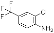 structure of CAS# 39885-50-2, 4-Amino-3-chlorobenzotrifluoride