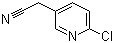 structure of CAS# 39891-09-3, 2-Chloro-5-pyridineacetonitrile