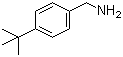 4-叔-丁基苄胺分子结构 (CAS 39895-55-1)
