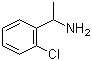 1-(2-氯苯基)乙胺分子结构 (CAS 39959-67-6)