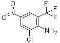CAS 登录号：400-67-9, 2-氯-4-硝基-6-(三氟甲基)苯胺