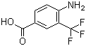 CAS 登录号：400-76-0, 4-氨基-5-三氟甲基苯甲酸