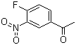 structure of CAS# 400-93-1, 4'-氟-3'-硝基苯乙酮