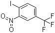 CAS # 400-97-5, 4-Iodo-3-nitrobenzotrifluoride, 1-Iodo-2-nitro-4-(trifluoromethyl)benzene