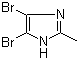 CAS # 4002-81-7, 4,5-Dibromo-2-methylimidazole, 4,5-Dibromo-2-methyl-1H-imidazole