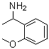 CAS # 40023-74-3, (±)-2-Methoxy-alpha-methylbenzylamine, (±)-alpha-(o-Methoxyphenyl)ethylamine, 1-(2-Methoxyphenyl)ethylamine, o-Methoxy-alpha-phenethylamine