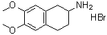 CAS # 40069-26-9, 2-Amino-6,7-dimethoxy-1,2,3,4-tetrahydronaphthalene hydrobromide
