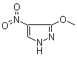 3-甲氧基-4-硝基-1H-吡唑分子结构 (CAS 400755-41-1)