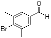 4-溴-3,5-二甲基苯甲醛分子结构 (CAS 400822-47-1)