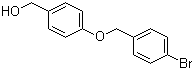 4-[(4-溴苯基)甲氧基]苄醇分子结构 (CAS 400825-71-0)