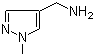 4-(氨基甲基)-1-甲基吡唑分子结构 (CAS 400877-05-6)