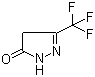 structure of CAS# 401-73-0, 3-(三氟甲基)-2-吡唑啉-5-酮
