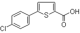 CAS # 40133-14-0, 5-(4-Chlorophenyl)thiophene-2-carboxylic acid