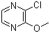2-氯-3-甲氧基吡嗪分子结构 (CAS 40155-28-0)