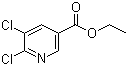 structure of CAS# 401566-69-6, 5,6-二氯烟酸乙酯