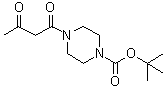 structure of CAS# 401566-77-6, 4-(1,3-二氧代丁基)-1-哌嗪羧酸叔丁酯