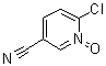 6-氯-3-吡啶甲腈 1-氧化物分子结构 (CAS 401590-43-0)