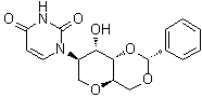 CAS # 401906-98-7, 1,5-Anhydro-2-deoxy-2-(3,4-dihydro-2,4-dioxo-1(2H)-pyrimidinyl)-4,6-O-[(R)-phenylmethylene]-D-altritol