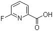 structure of CAS# 402-69-7, 2-Fluoropyridine-6-carboxylic acid