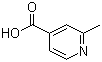 structure of CAS# 4021-11-8, 2-甲基-4-羧基吡啶