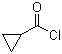 structure of CAS# 4023-34-1, Cyclopropanecarboxylic acid chloride